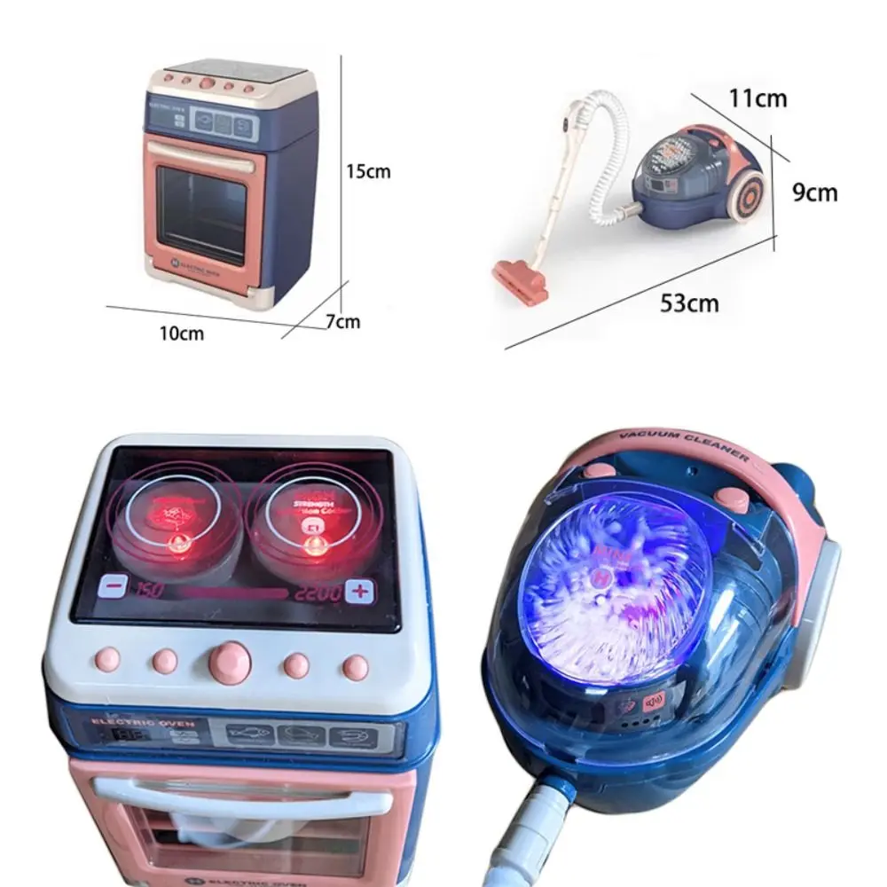 Simulation de presse-agrumes, ensemble d'appareils ménagers de cuisine, Machine à laver, aspirateur, maison de jeu, four électrique