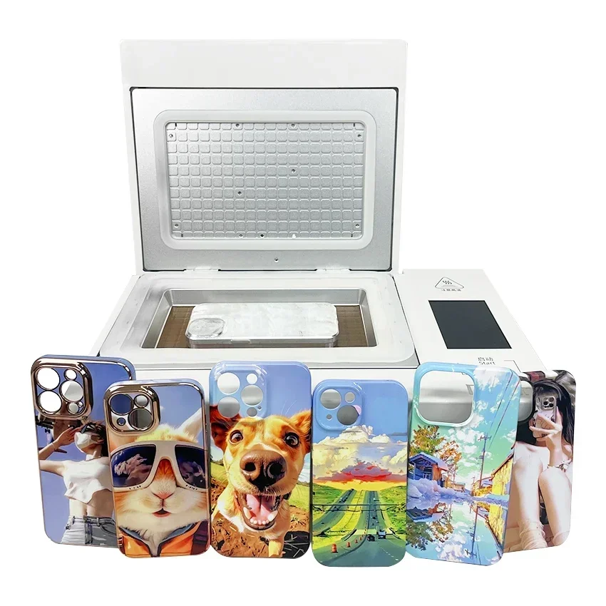 

Mobile phone case Sublimation Vacuum heat transfer machine for iPhone