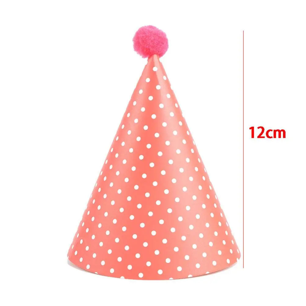 

11 Pcs Birthday Hat Set Party Hats Cone Shaped Colorful Confetti Cake Kids Rainbow Birthday Supplies Festive