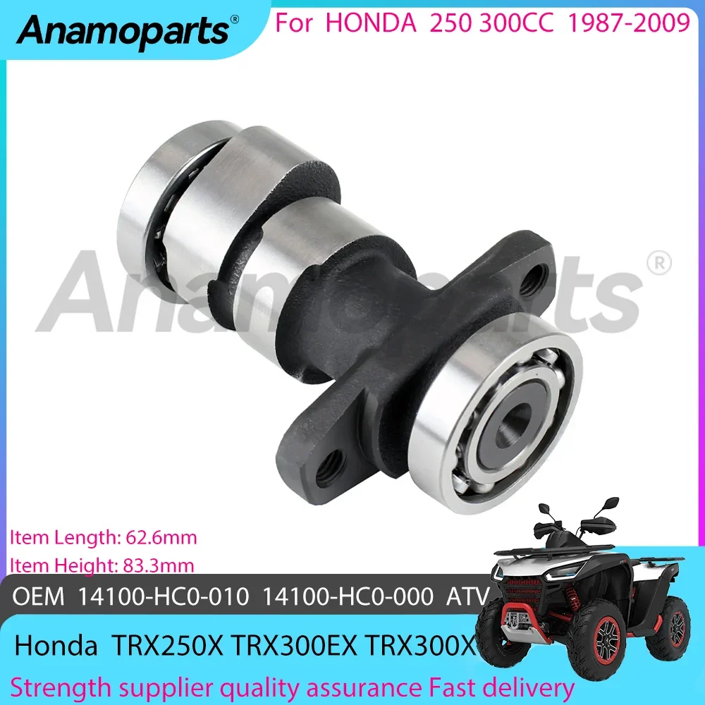 Motor engine Repair camshaft assembly fits for 1987-2009 Honda TRX250X TRX300EX TRX300X TRX 300 EX 14100-HC0-010