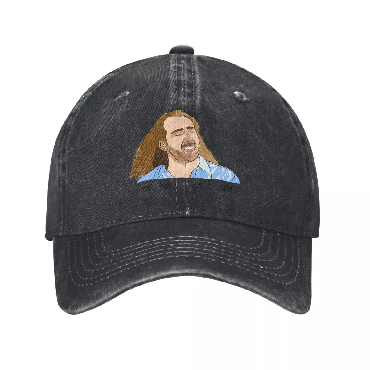 Con Air Hair Baseball Cap Men Hats Women Visor Protection Snapback Nicolas Cage Caps