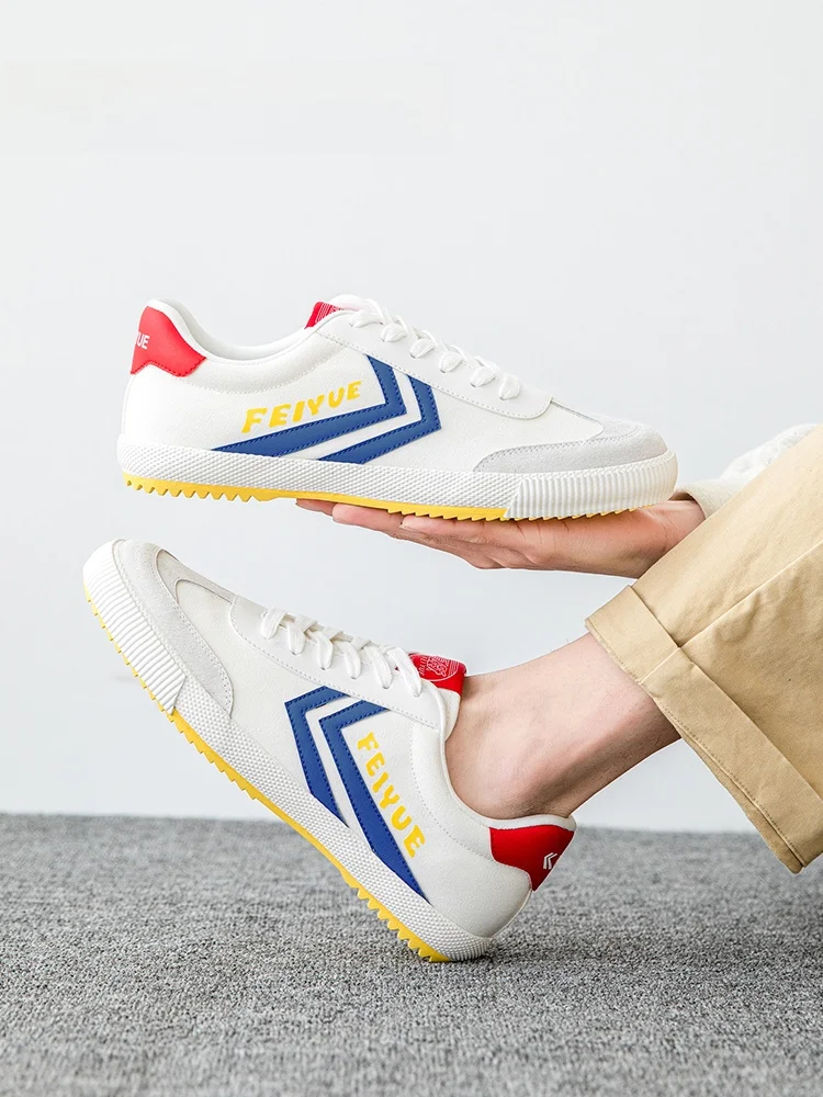 Zapatos Casus para Hombre Feiyue, Zapatillas de Lona Transpirables, Versátiles, Cómodas y Modernas, Novedad de Otoño Invierno