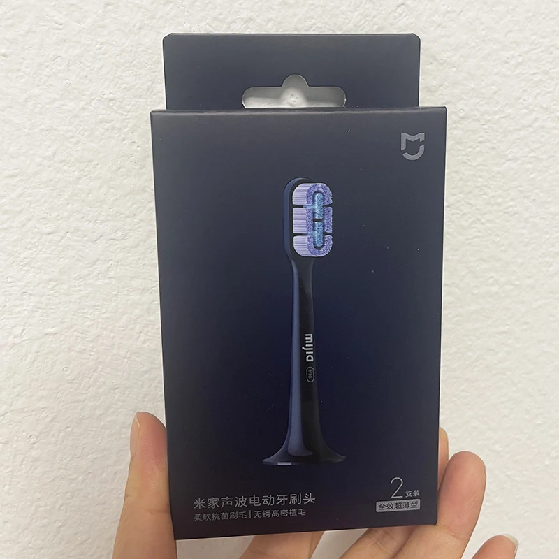 الأصلي Xiaomi Mijia T700 رئيس فرشاة الأسنان الكهربائية بالموجات الصوتية رئيس العالمي 2 قطعة عالية الكثافة فرشاة رئيس استبدال رؤساء