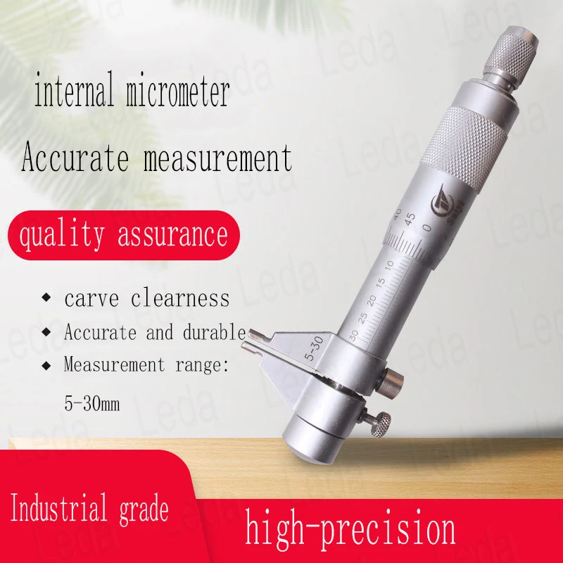 5-30mm Diameter Thread Micrometer Measuring Tool Micrometric Gauge For Measurement Lndoor Micrometer Lnternal Diameter Meter