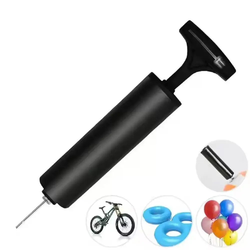 

Ball Pump Hand Pump Inflator Portable Basketball Pump With Air Nozzle Air Needle Football Inflating Pump Volleyball Push Air