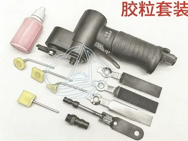 Multi-Functional Enhanced Pneumatic Polisher One-Way Sandpaper Machine for Mold Bone Position Polishing