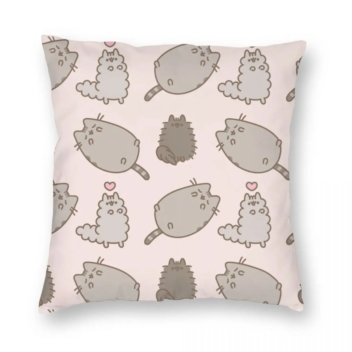 

Cute Kitten Kitty Cats Kawaii Pillowcase Printing Polyester Cushion Cover Decorations Pillow Case Cover Home Square 40*40cm