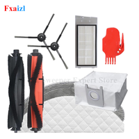 Accessories For Roidmi EVE Plus Robot Vacuum Cleaner  Main Brush HEPA Filter Side Brush Dust Bag Mop Cloth Replacement Parts