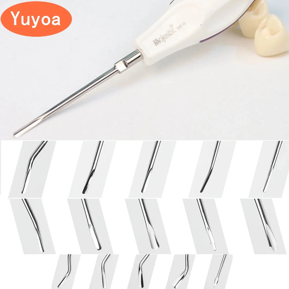 

1pc 16 Styles Dental Luxating Elevator Curved Root Elevator Minimally Invasive Tooth Extracting Surgical Instrument Tools