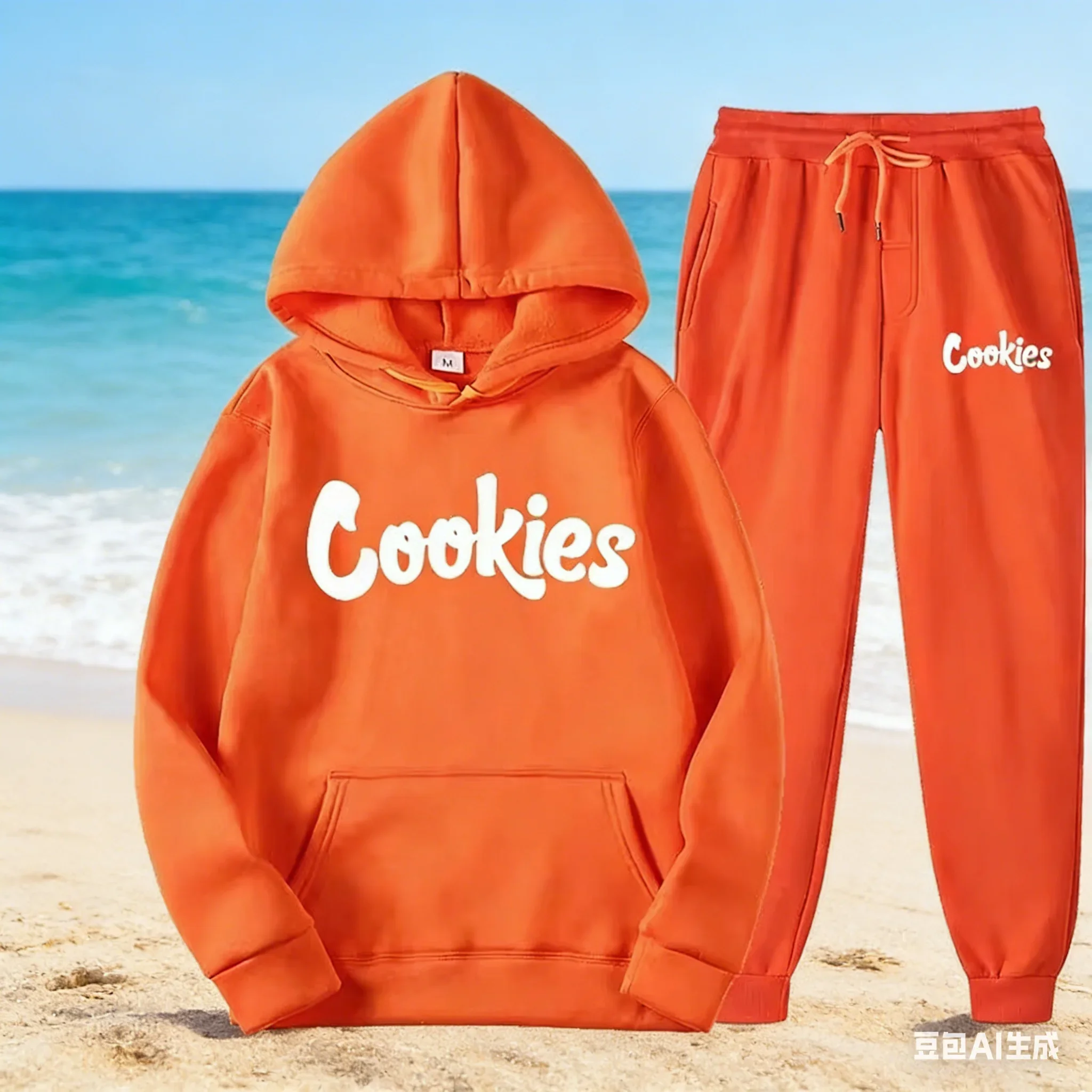 

2026 Men and Women of the Same Fashion Trend Hoodie Casual Two-piece Suit Jacket Pants Fashion Brand Printing Logo Size S-3XL