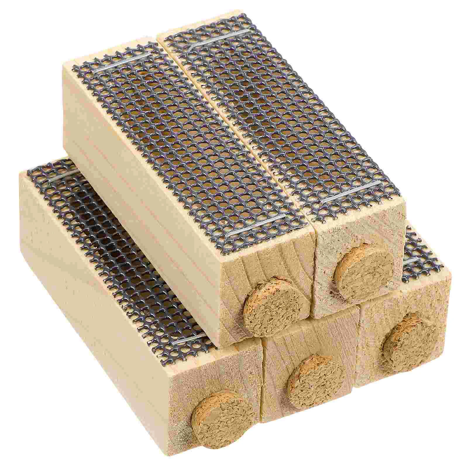 5 Pcs Terrarium Cage Baby Hummingbird Feeder Marker Wooden Hive Tools Beekeeping Equipment
