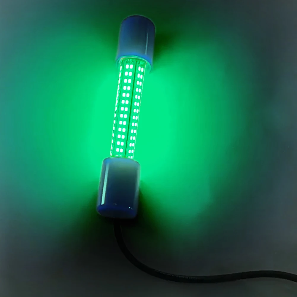 

Underwater Fishing Light 50W Fish Lure Bait Finder Lamp 12-24V LED Fishing Night Light Waterproof for Squid Shrimp Krill