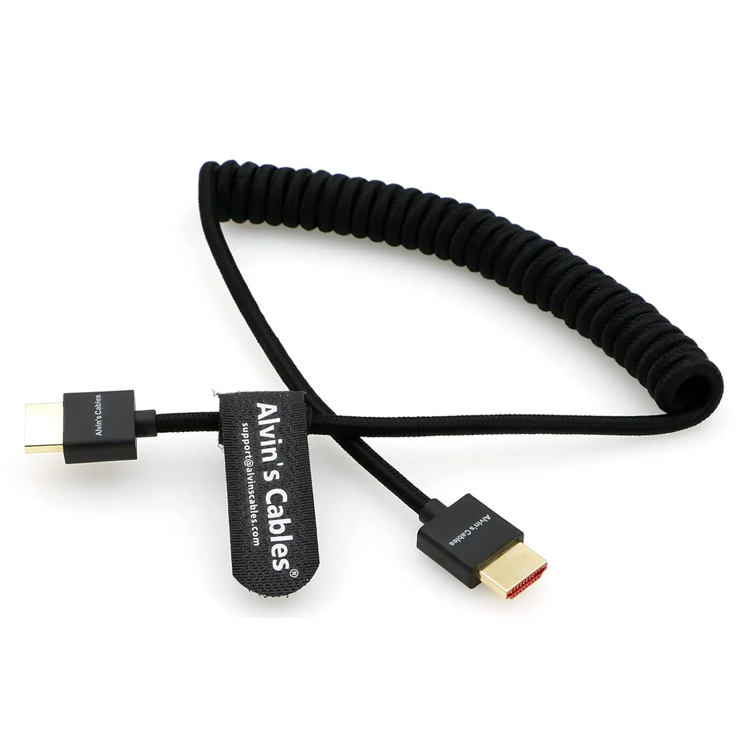 

Alvin's 8K HDMI 2.1 Coiled Cable for Atomos Ninja V Z CAM Sony Canon