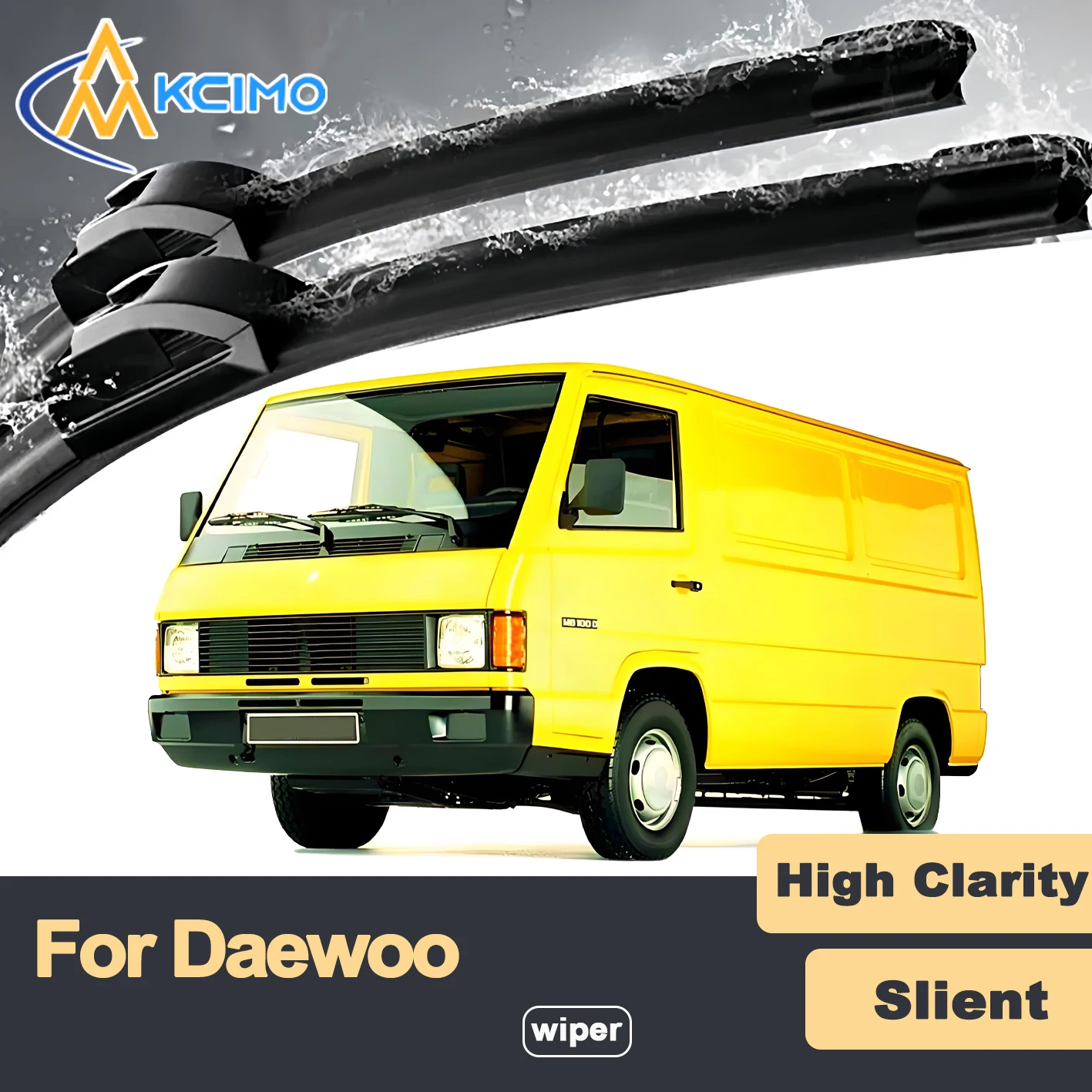 

Premium Rubber Durable Silent Windshield Wiper Blades 2pcs for Daewoo Istana SsangYong Istana SHAC Istana SAIC Maxus Istana