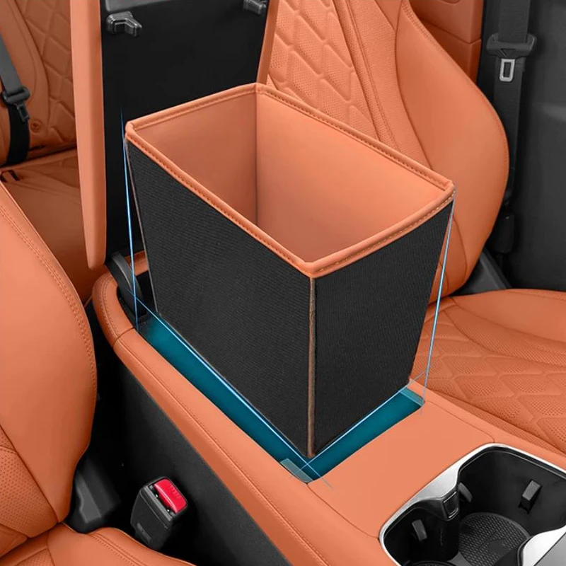 

For BYD Sealion 7 EV 2024 Automobile Interior Accessories Center Console Lower Storage Pad Leather Pad Armrest Storage Box ﻿