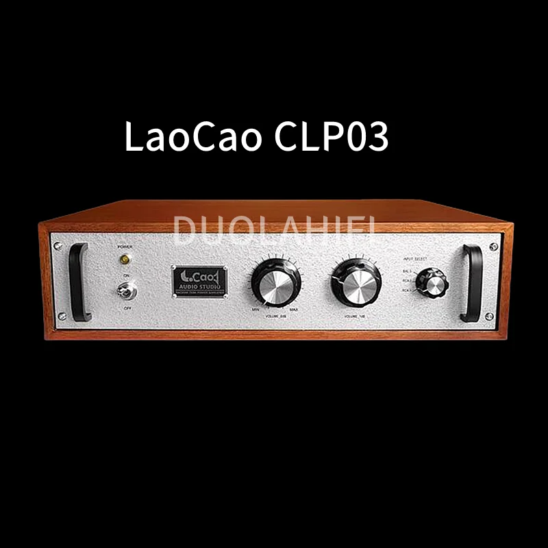 

LaoCao CLP03 direct heating cow in cow out front stage, balanced input and output 66 step volume potentiometer