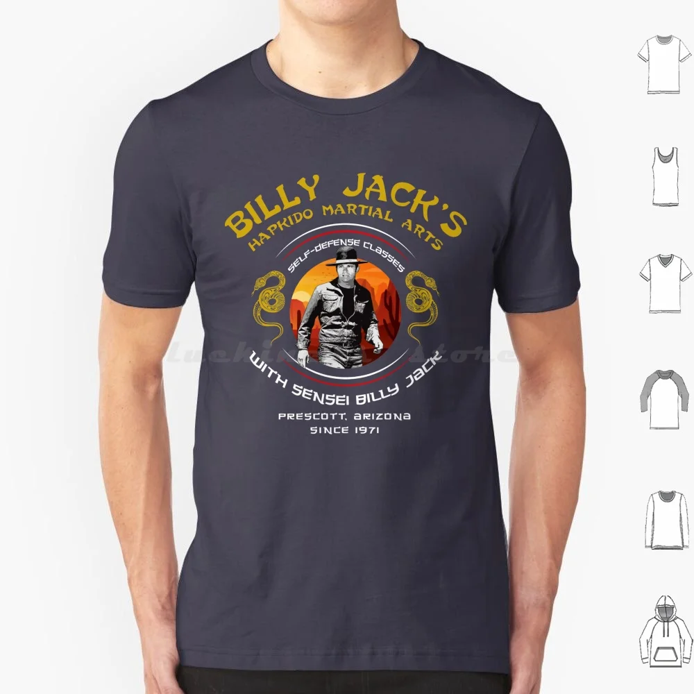 Billy Jack's Hapkido Martial Arts T Shirt 6xl Cotton Cool Tee The Legend Of Billy Jack Billyjack Karate Martial Arts Teacher