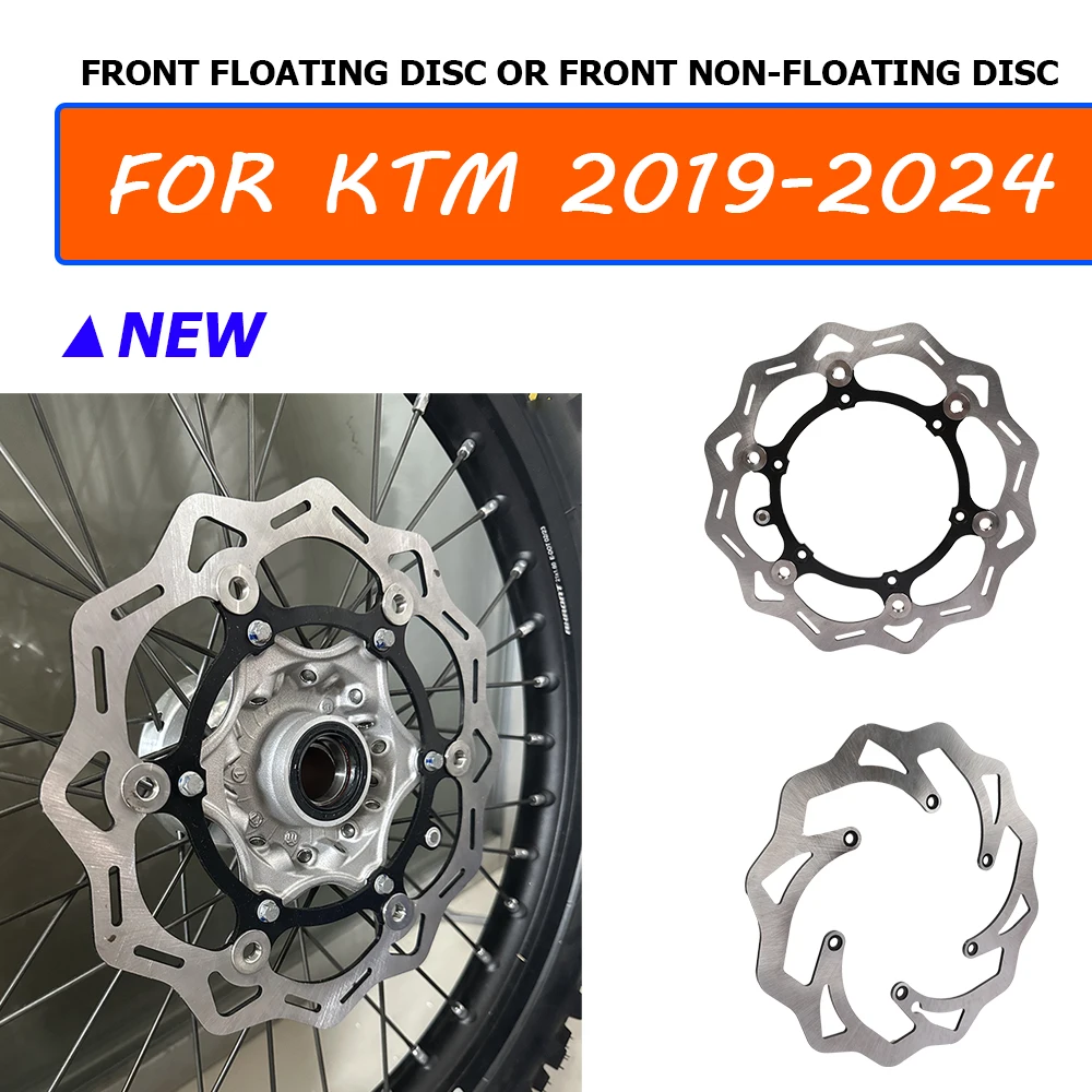 For KTM 125 150 250 300 350 450 500 XC XCF XCW SX SXF EXC EXCF TPI Six Days 1994 - 2024 260MM Front Floating Brake Disc Rotor