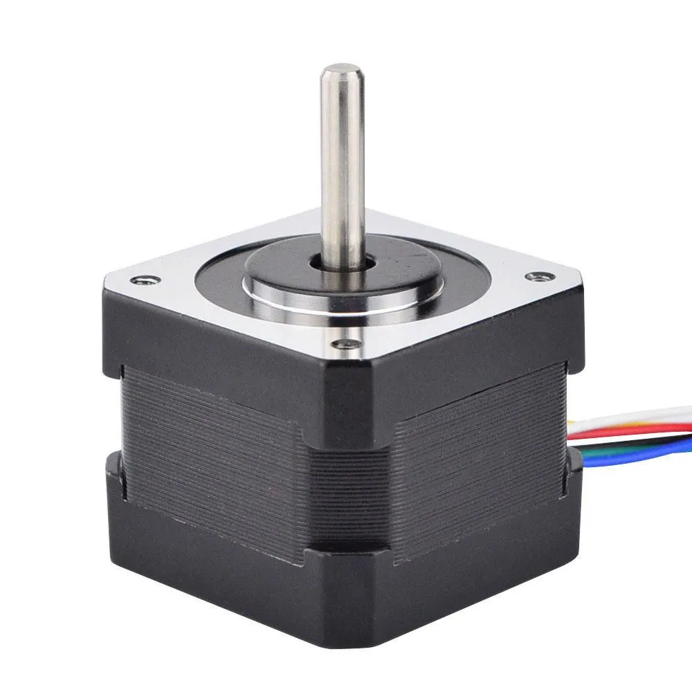 Nema 17 Stepper Motor Unipolar 6 Wires 1.8 Degree 15.8Ncm(22.4oz.in) 0.31A for 3D Printer CNC Robot