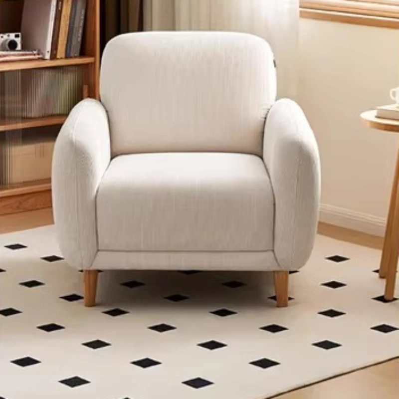Nordic Single Living Room Sofas Designer Mid Century Lazy Living Room Sofas Armchair Individual Tumbonas Playa Home Furniture