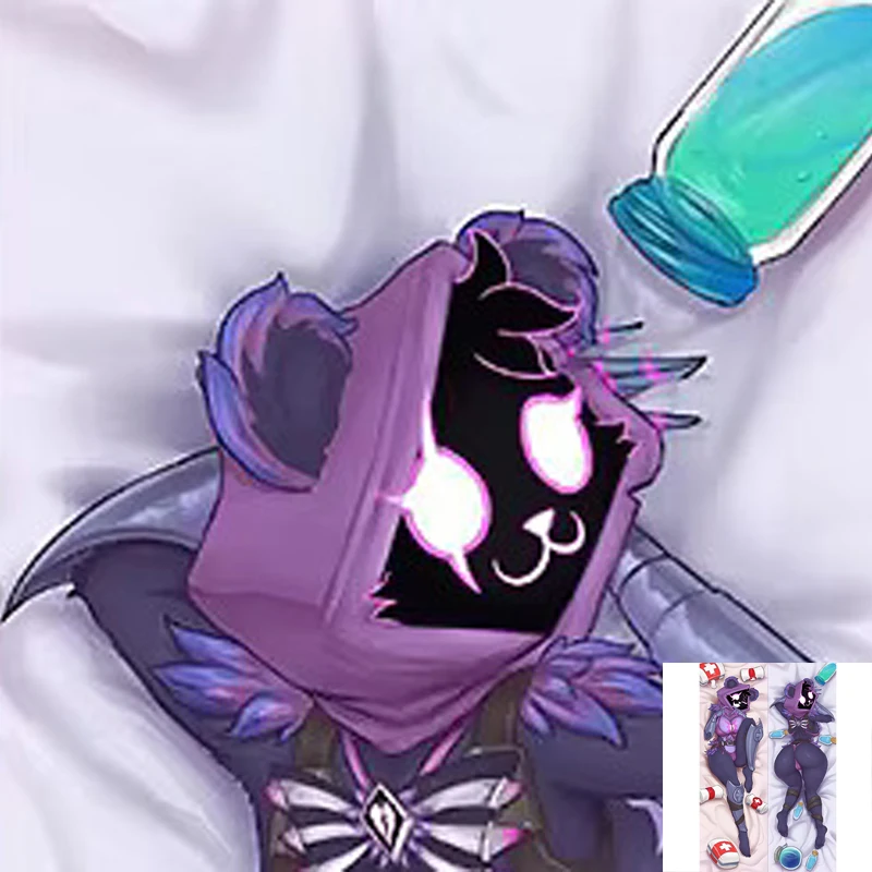 

Anime Pillow Cover Dakimakura Raven Team Leader 2 Side Printed Hugging Body Pillowcase Cushion Cover Bedding Decor