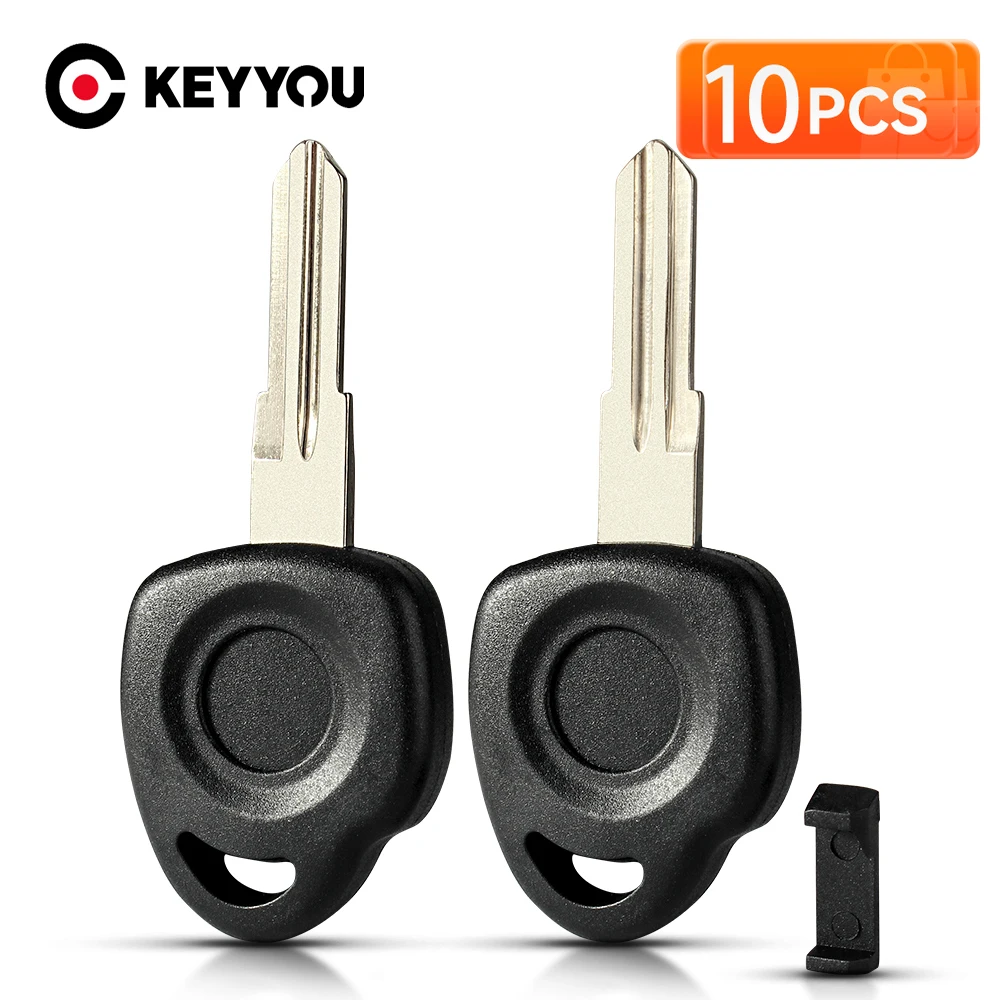 

KEYYOU 10PCS For Chevrolet Cruze Epica Lova Camaro Impala Remote Key Fob Case NEW Transponder Key Shell