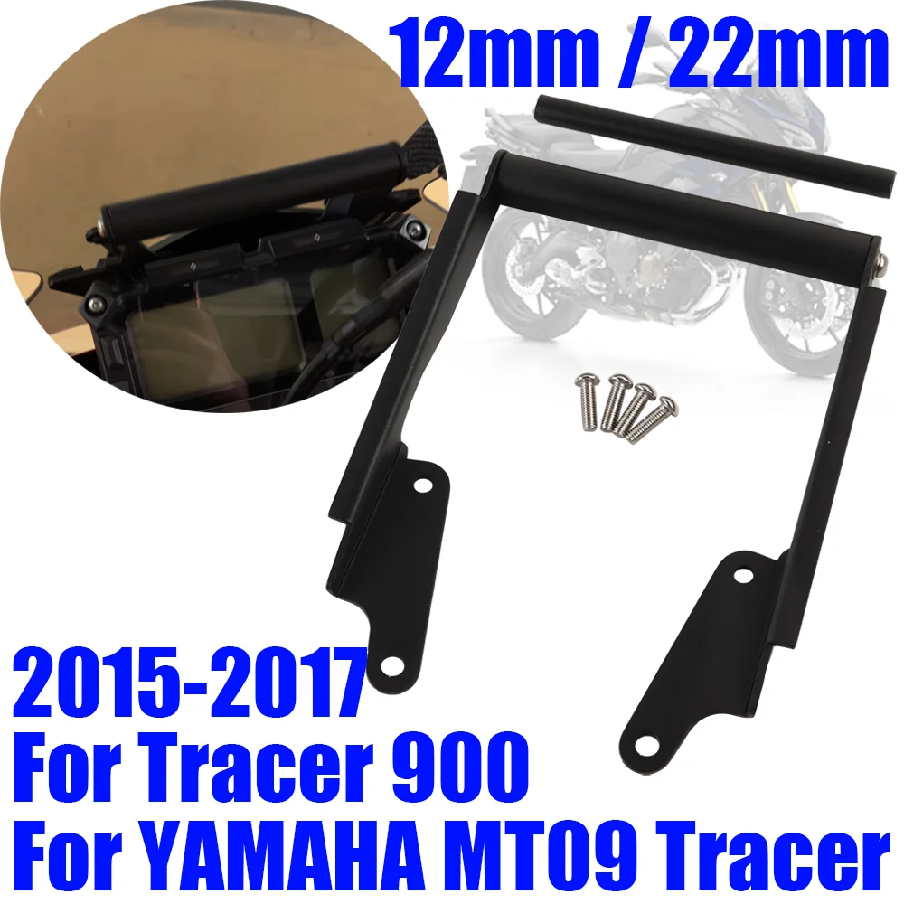 

For YAMAHA MT09 Tracer MT-09 Tracer 900 FJ09 FJ 09 2015 2016 2017 Accessories Phone Holder Stand GPS Navigation Bracket Support