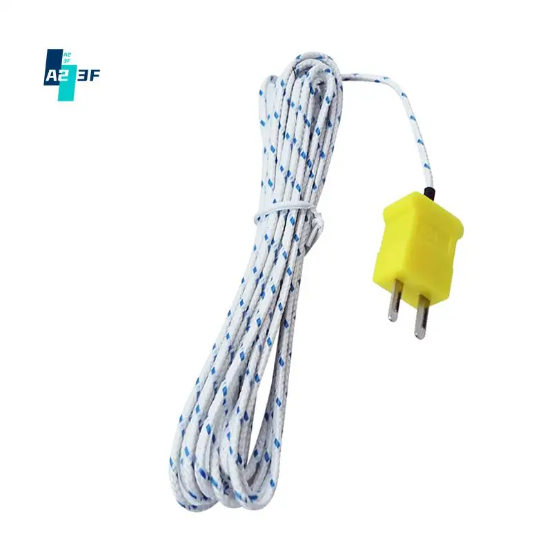 A23F-10Pcs 3Meter K Typ Mini-Stecker Thermoelement Temperaturfühler Sensor -50-350 ° C Temperature Sensing Line