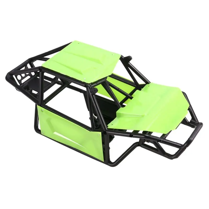 

T84C-Rock Tarantula Nylon Buggy-Body Shell Chassis Kit For 1/18 RC Crawler TRX4M Upgrade