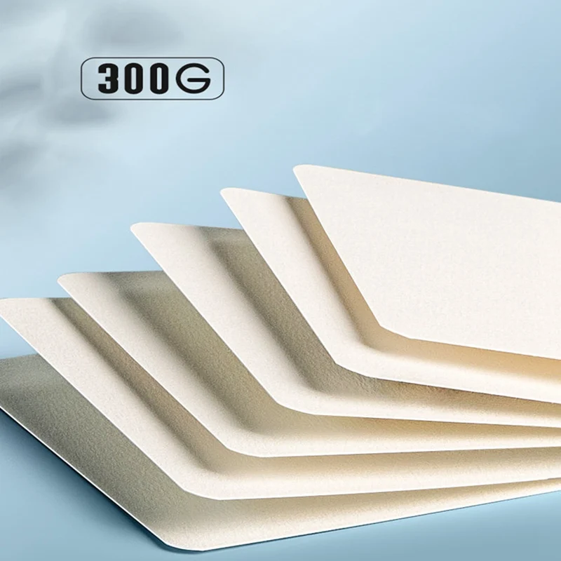 Watercolor Paper Square/Round 300g 25 sheets Professional Water Color Paper Postcard For Painting School Supplies