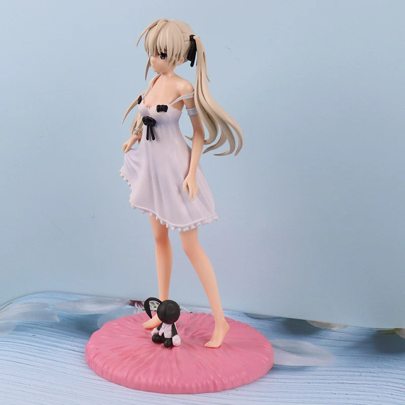 Japan New 24cm Yosuga no Sora Figure PVC Action Anime Doll Model Toys cute white suspender skirt Figure for girl gift