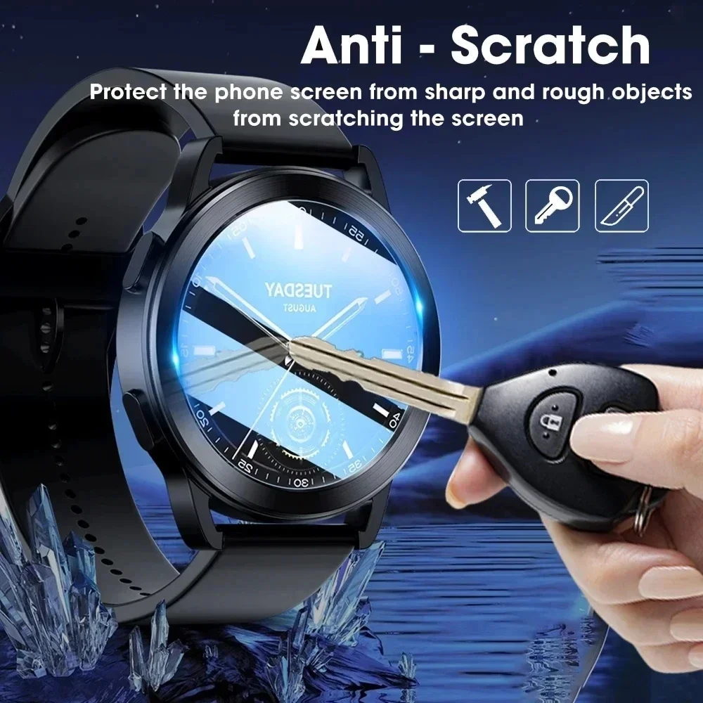 Tempered Glass For Xiaomi Mi Watch S3 Screen Protector HD Clear Smartwatch Protective Film For Xiaomi Watch S3 Glass