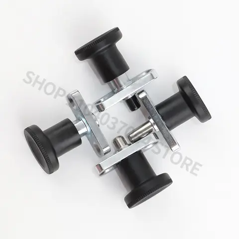 공장 스테인리스 스틸/탄소강 플랜지 인덱싱 플런저 리턴 타입/셀프 락 스프링 장착 노브 플런저 6mm/8mm 핀