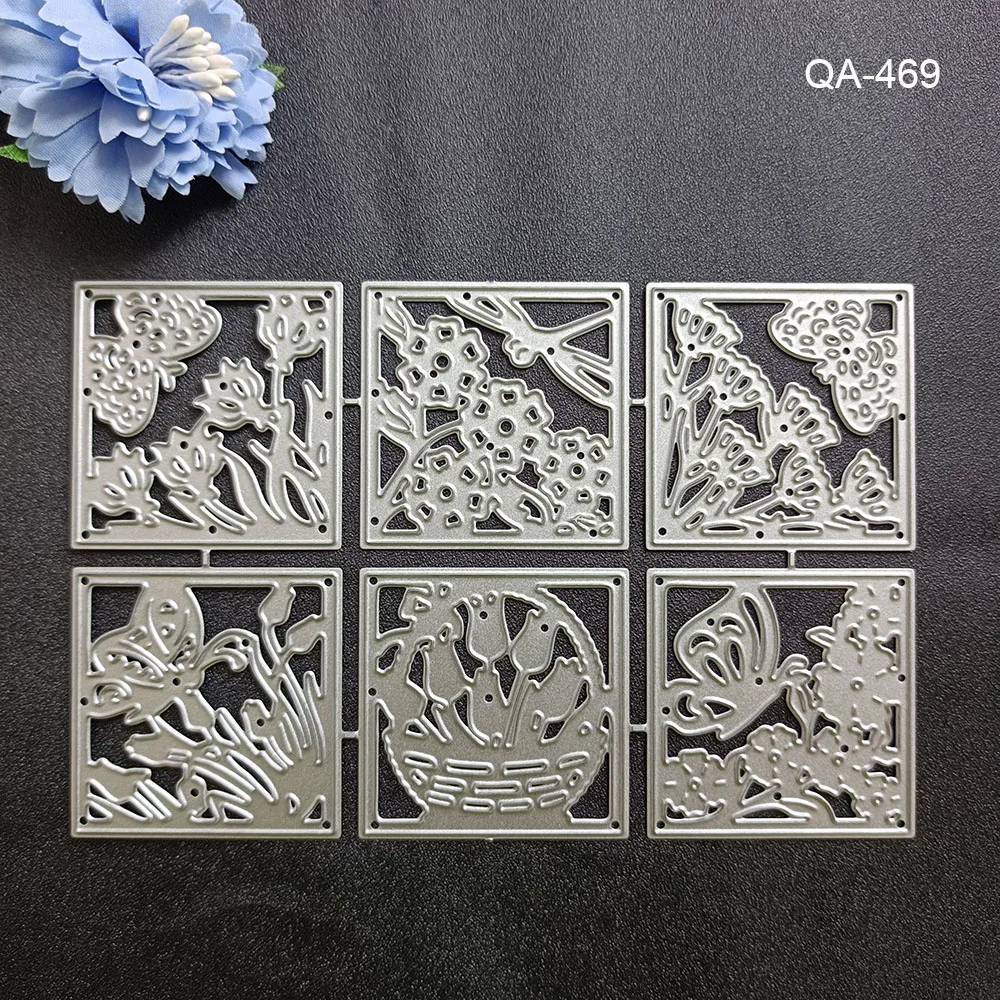 AZSG New Style Metal Cutting Dies for Scrapbooking and Card Making Paper Craft Album Decorative Embossing Folder Cut Die