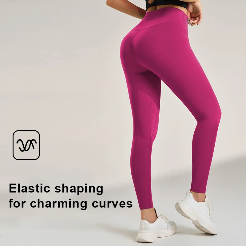 

Женские брюки для йоги с высокой талией, дышащие быстросохнущие спортивные леггинсы, спортивные брюки для фитнеса, бесшовные спортивные леггинсы