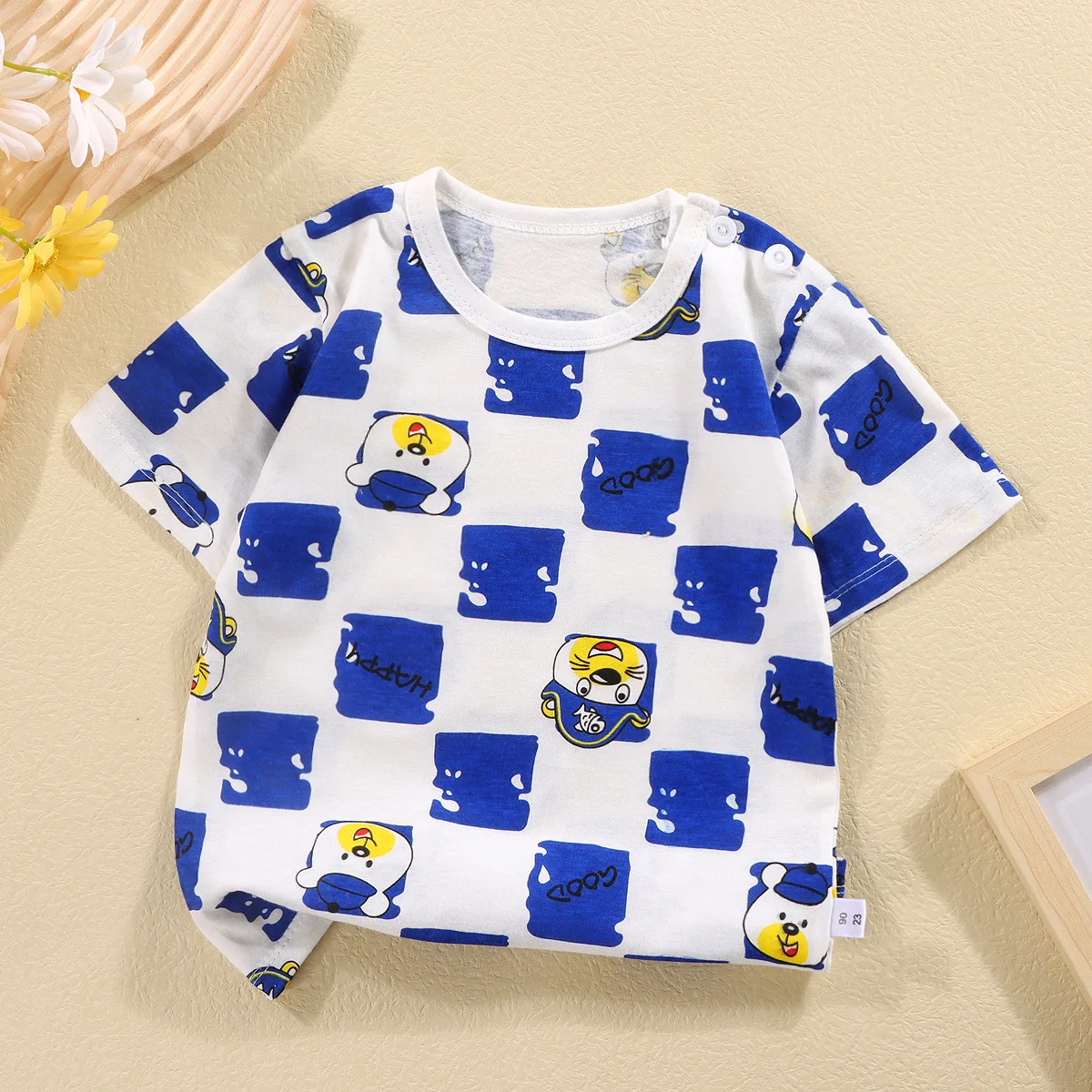 1-5 Jahre Kinder Kurzarm-Baumw – Baby Clothing Usa Bewertung und Preis