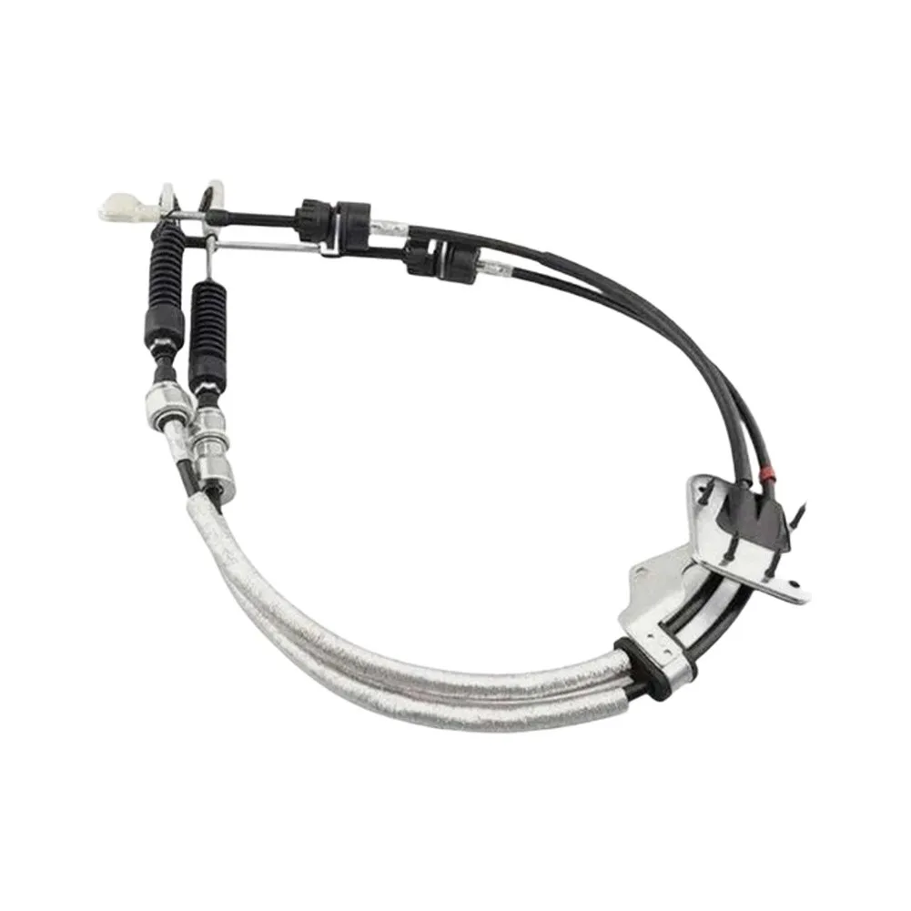 Black ABS Transmission Shift Cable Compatible with For Toyota For Corolla ZRE120 MT Model Years 2004 Through 2017