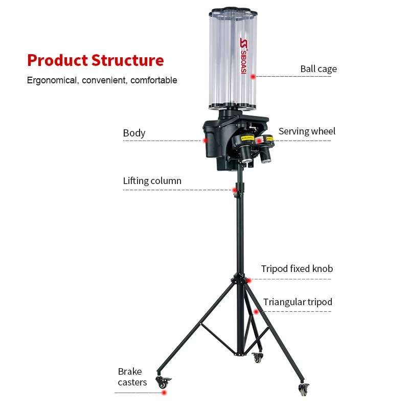 

Remote Control Automatic Shuttlecock Badminton Shuttle Serve Machine with great price