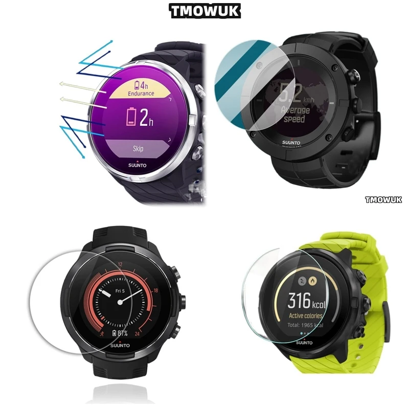 

For Suunto 5 7 9 Peak Pro Race S 45mm 49mm OCEAN Traverse Alpha Impact-Resistant Tempered Glass Protector HD