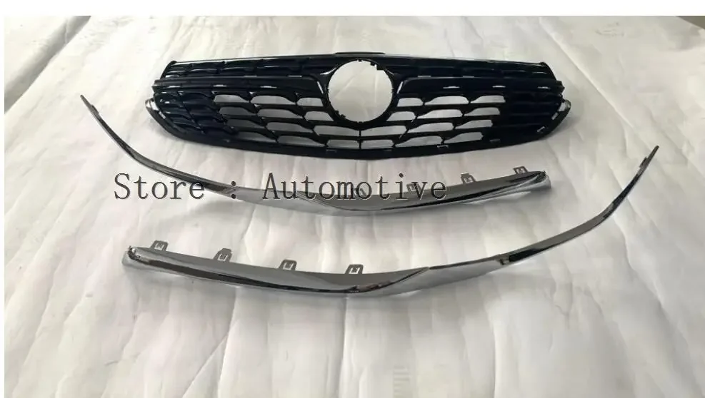 Chrome Front Upper Bumper Hood Radiator Grill Grille New Fit For Buick Encore 2020 2021 2020 1PC With logo