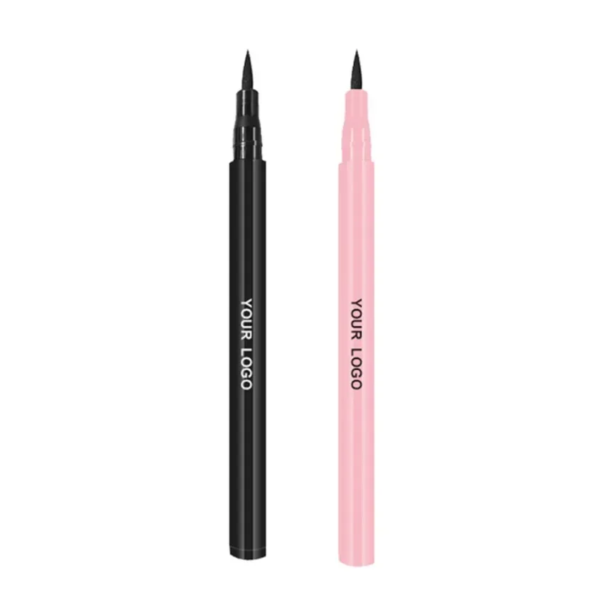 Private Label Liquid Eyeliner Kit with Single Headed Eraser Custom Logo Long-lasting Quick Dry Non Fading Makeup Wholesale Vegan