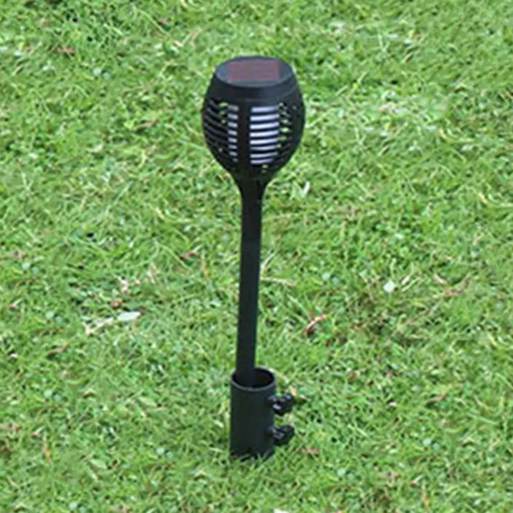 4Pcs Heavy-Duty Metal Ground Stakes for Outdoor Landscape Lighting Pathway Driveway Yard Christmas Candy Cane Solar Light