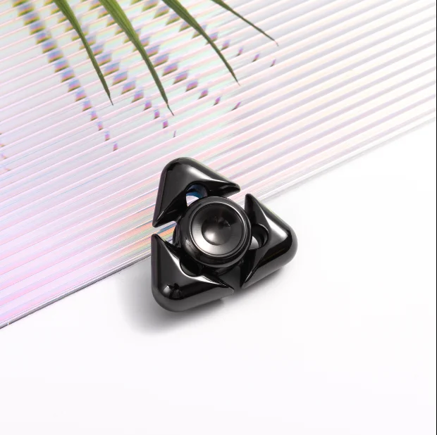 LQ Fidget Spinner Fingertip Gyro Titanium Stainless Steel Decompression Toys Anti Estress Ansiedade Hand Spinner Cool Fidgets