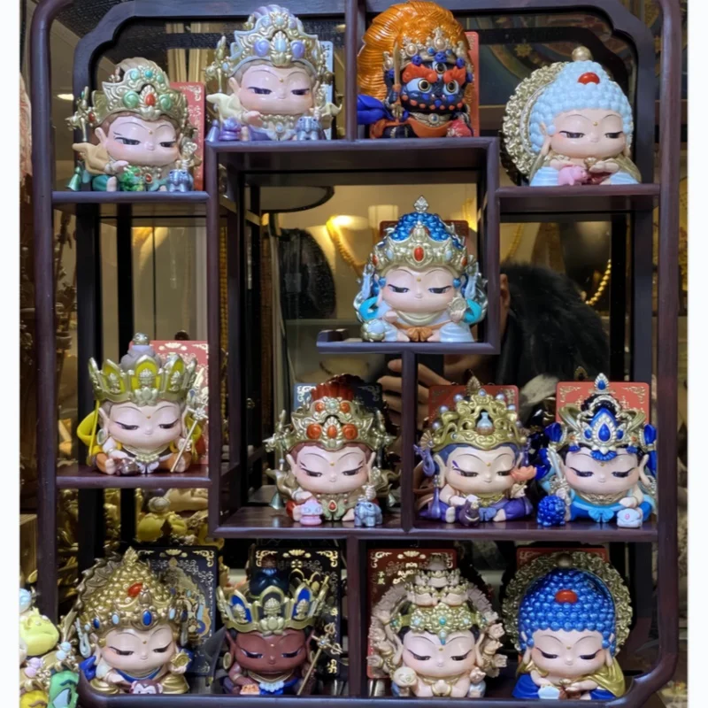 

Authentic Fufu Twelve Zodiac Signs Life God Blind Box Figurine Spring Festival Exquisite Decorations Holiday Blessings Gift Toys