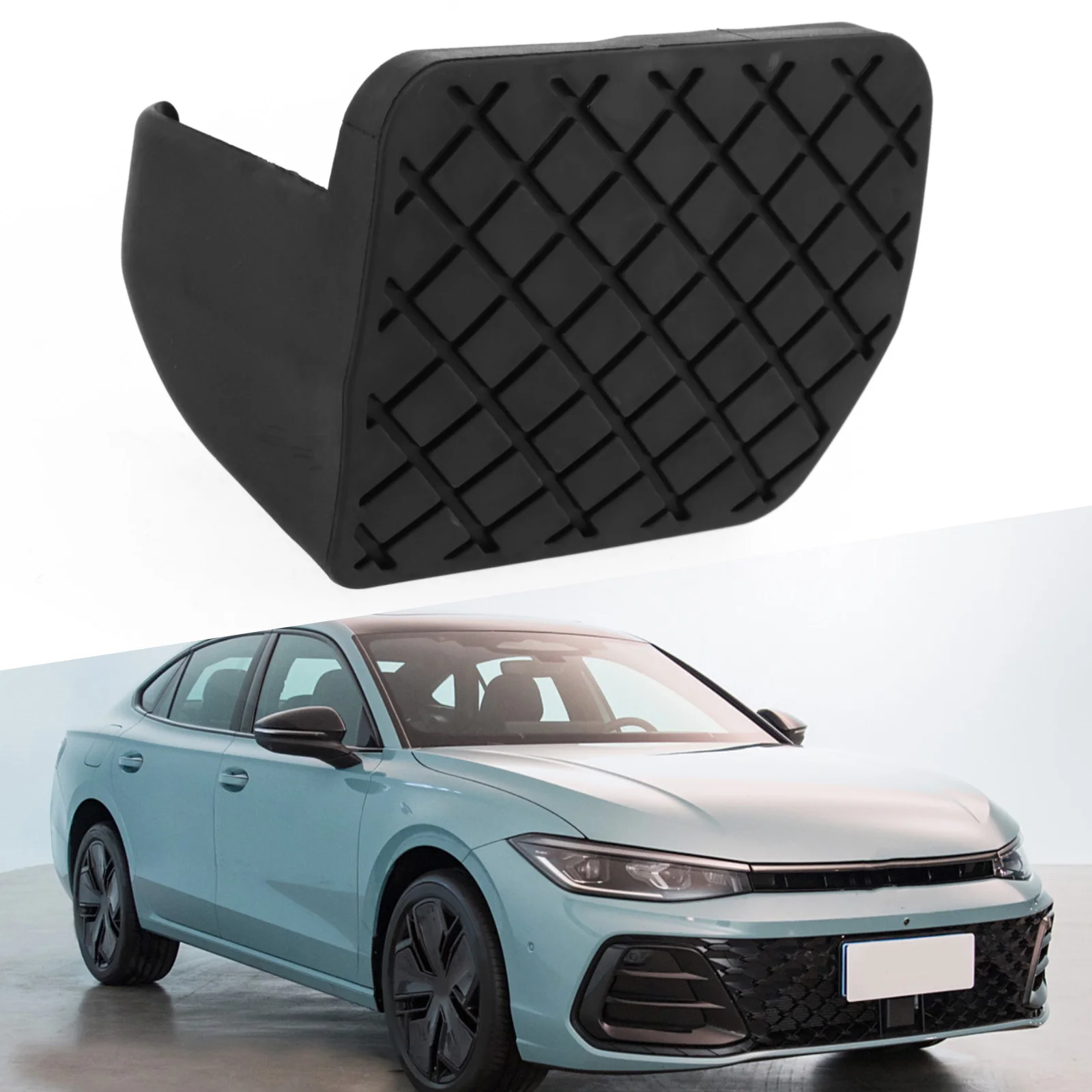 Compatible Rubber Pedal Pads For Improved Control & Safety In Your Vehicle Fits Multiple Models Including For A3 & More