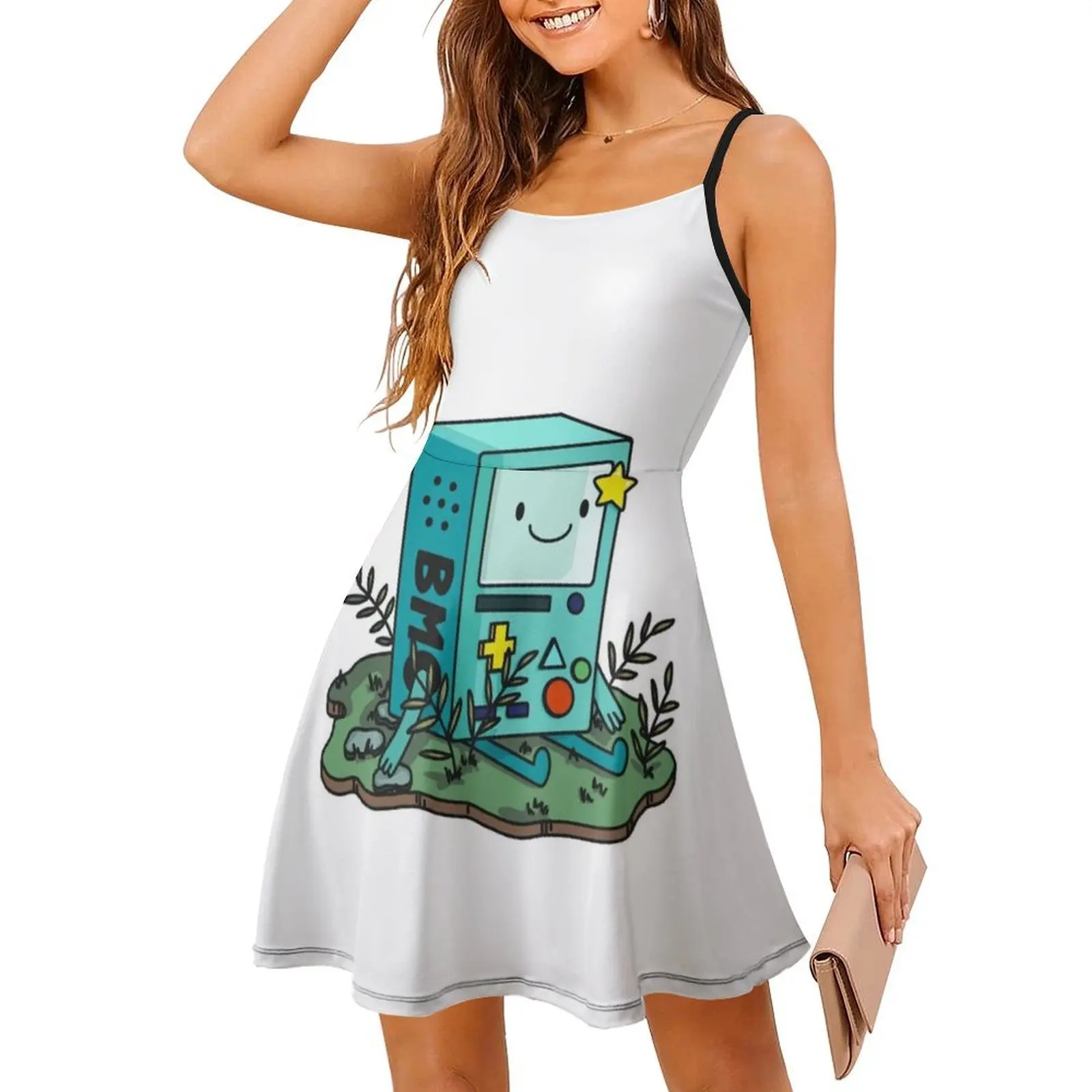 Bmo - فستان بوهو شيك أنيق أنيق لحفلات الزفاف على الشاطئ، ملابس نسائية من كارتون فين جيك #3