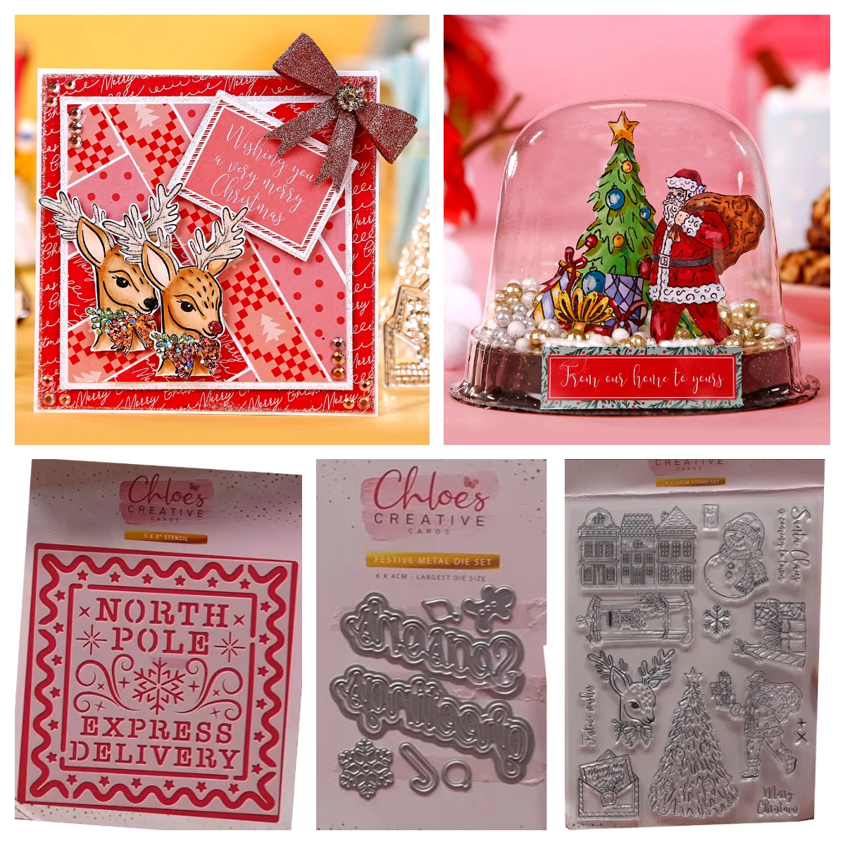 

New Christmas Tiny Tag Sentiments Stamps Metal Cutting Dies Creative Cards Box Kit Handmade DIY Embossing Scrapbooking Album