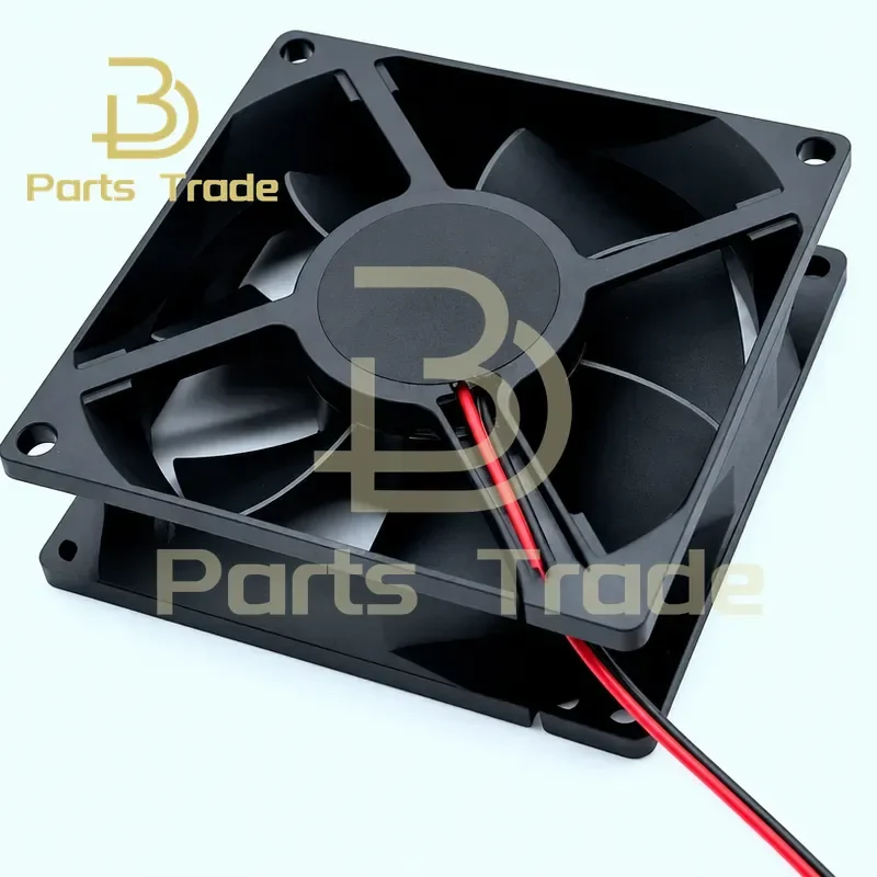 for YTD248025B DC 24V 0.30A 80x80x25mm Cooling Fan Suitable for DC Welding Machine Heat Dissipation