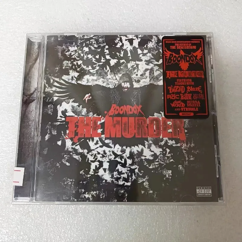 

Boondox The Murder Pop Music CD Album Walkman Car Record Gift Box Party Music Collectible Car Stereo Gift for Music Lovers