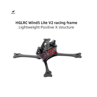 HGLRC Wind 5 Lite V2 5inch Brushless T700 Four-Axis Indoor Carbon Fiber FPV Racing Frame Kit